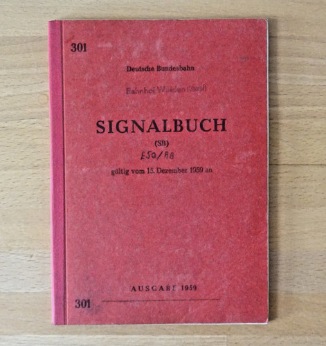 Deutsche bundesbahn signalbuch - bundesbahn,