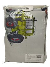 Neu Kinderzimmer Gardine Trecker Traktor 135x245cm Vorhang 2.Wahl #