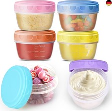 6 Stück kleine Gefrierdosen