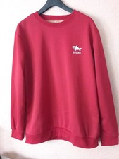 Herren Sweatshirt Warm Gefüttert Gr.Xl 52dlk.rot