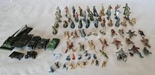 Auflösung.Fundzustand.Konvolut mit alten Soldatenfiguren.Ersatzteile-Bastler-