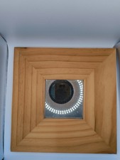 Kleiner Spiegel 25,5 X 25,5 Ohne Befestigung Holz