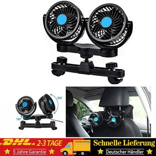 12v kfz auto autositz lüfter - 12v,
