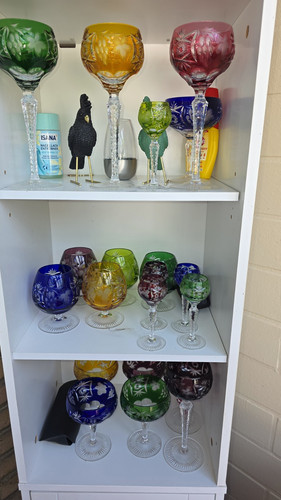 Mehrfarbiges glas gläser set - mehrfarbiges, gläser-set
