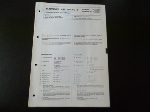 Original service manual - original,