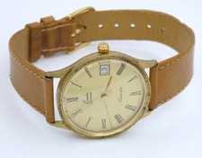 Vintage Emka Geneve Quartz  Herrnuhr Vergoldet Ref.021 089 16 