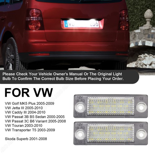 2pc led kennzeichenbeleuchtung - 2pc,