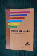 Formeln und Tabellen für die