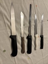 messerset solingen 5 Stk Brotmesser Fleischmesser Messer Sheffield England Rostf