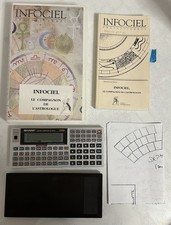 Seltener Sharp PC-1403H + Profi-Info - Der Begleiter des Astrologen