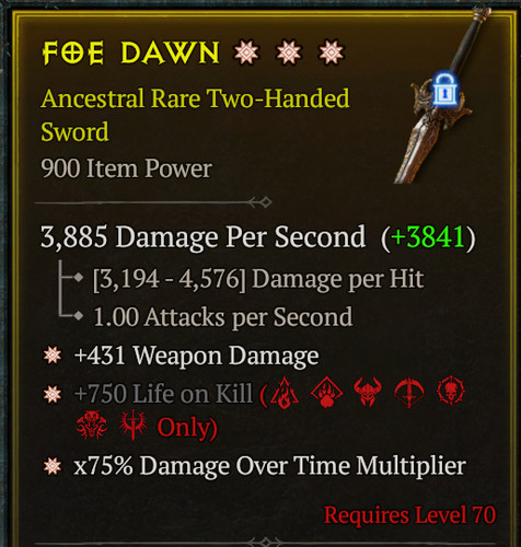 Diablo season 3 - 4, 13