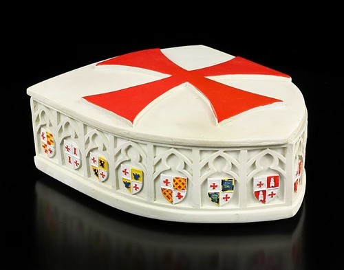 Tempelritter wappen schatulle - tempelritter,