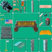 Playmobil Fort Eagle 3023 Western Ersatzteile und Zubehör zum Auswählen #P14 A/B