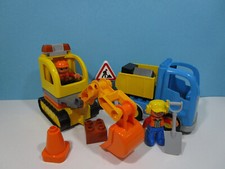 Lego ® Duplo Ville kleines Baustellen Set mit Bagger LKW Bauarbeiter