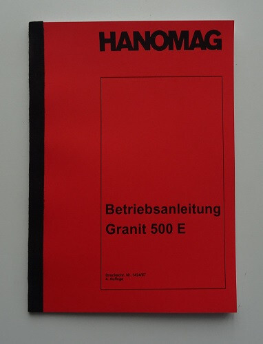 Hanomag granit 500 - hanomag,