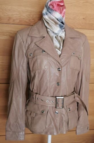 Biba lederjacke aus lammnappa - biba,