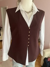 H&M, Dunkelrote Weste Gr. XL