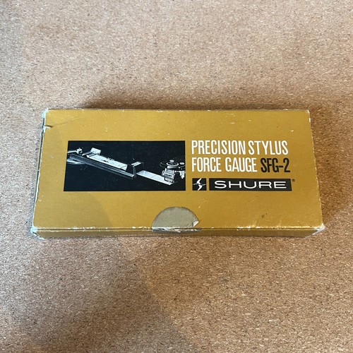 Shure tonarmwaage sfg - shure,