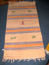 kl Webteppich Gabbeh-Stil