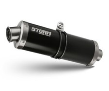 Auspuff Storm by Mivv Schalldampfer Oval Nero Stahl fur Suzuki Sv 650 2003