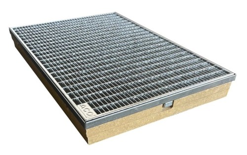 Aco bodenwanne mit stahlzarge - aco,