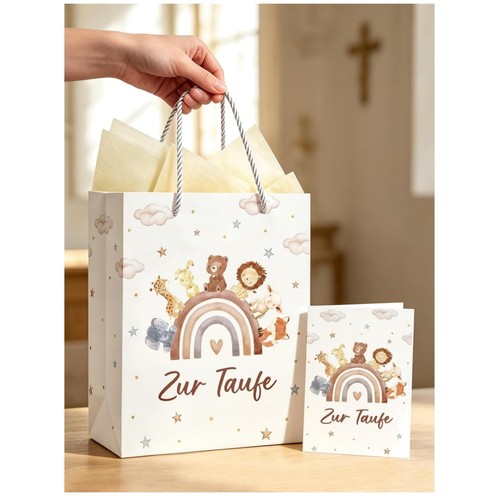 Geschenktüte taufe mädchen - taufe,