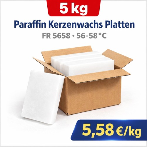 Paraffin kerzenwachs - 5,
