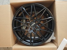 4+1 Alufelgen Carmani Knut 8x18 ET 45 5x112  Schwarz Matt+RDKS+ABE BMW AUDI MB