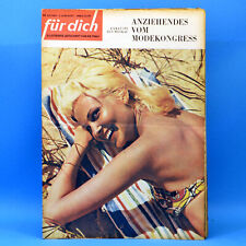 DDR FÜR DICH 24 1964 Wolfen Clown Ferdinand Mode Moskau Kulpenberg Mode S