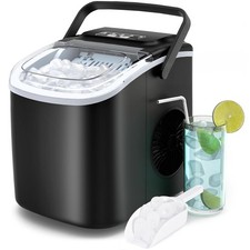 Eiswürfelmaschine 1,3L Icemaker Eiswürfelbereiter Eismaschine 12 kg Ice Maker