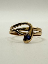 VINTAGE SCHLANGENRING 585 GOLD