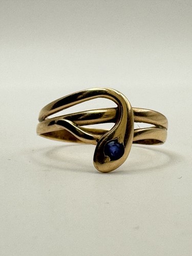 Vintage schlangenring 585 - 585, gold