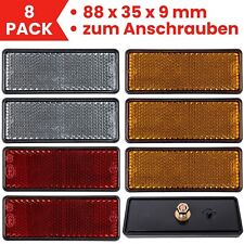 Eckige Reflektoren schraubbar