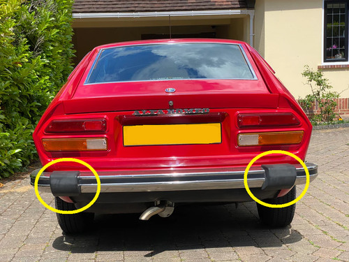 Stoßstangengummis alfa romeo - stoßstangengummis,