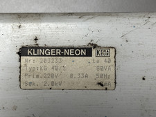 Klinger Neon Trafo Nr 203233