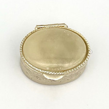 Vintage Pillendose Onyx Marmor