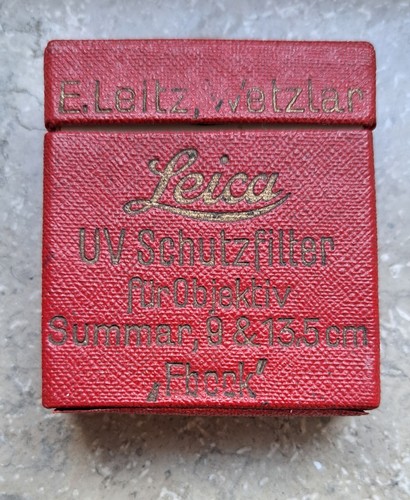 Leica schutzfilter box leer - leica,