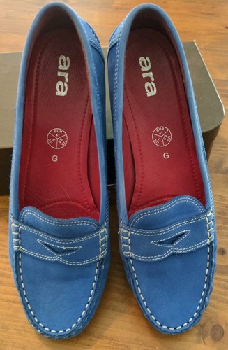 Lagenlook schuhe ara - ara, blau