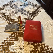 Club Remy Martin, kleine  Flasche 24 Karat vergoldet in Samtbox mit Kette!RAR!