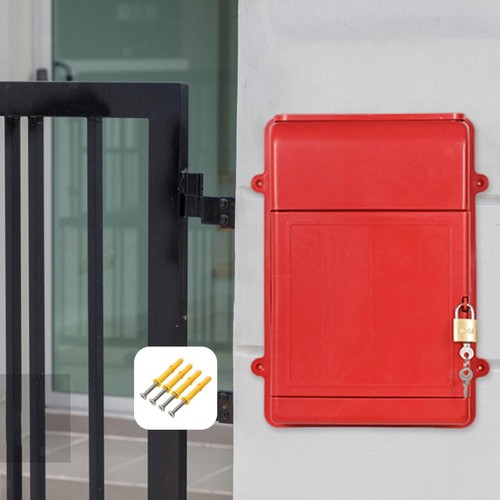 Wandbriefkasten mit schloss - wandbriefkasten,