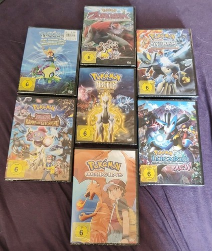 Pokemon dvd konvolut sammlung - pokemon,