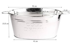 Zinkwanne 24 L Mit Griff Cold