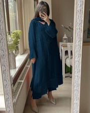 Salwar Kameez Pakistaner Indisch Partykleidung Hochzeitskleid Sharara Bollywood