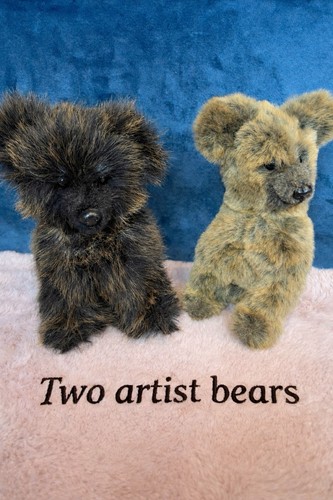 Künstlerteddybär ooak 2 - künstlerteddybär,