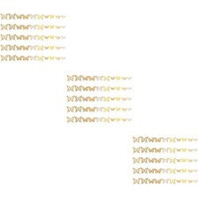 6 Sets Butterfly-Formaufkleber