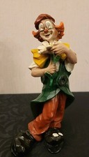 Künstlerfigur Clown H 20 cm