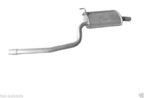 Auspuff hinten