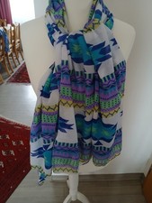 ? Großes DAMENSCHALTUCH / PAREO - 180/100 cm - in leuchtenden Farben - NEU