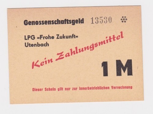 Mark wertschein ddr für - wertschein,