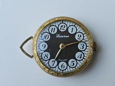 Lucerne Taschenuhr - Anhängeruhr Halskettenuhr  Damenuhr 4A1